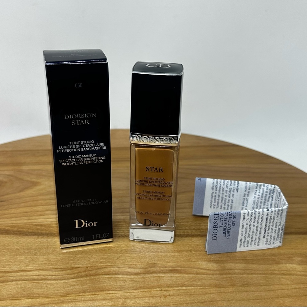 Dior Diorskin Star Studio Makeup SPF30 Long Wear #050 Dark Beige NEW